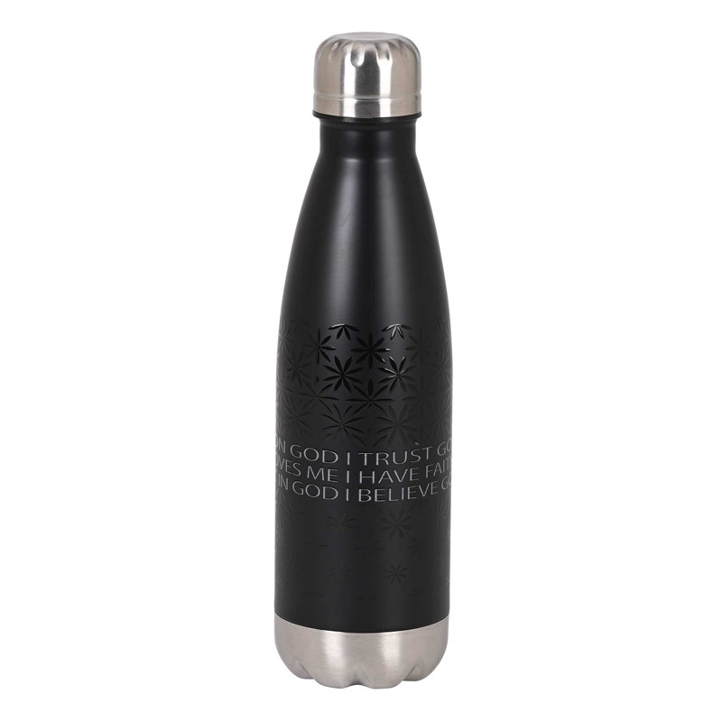 Bouteille d'eau I Trust God I Love God 17Oz