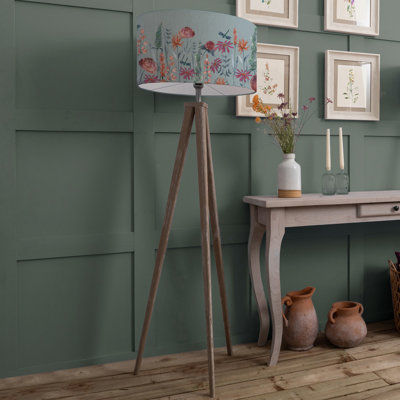Florabunda 158 H cm Tripod Floor Lamp