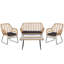 Martika 4 Seater Rattan Conversation Set