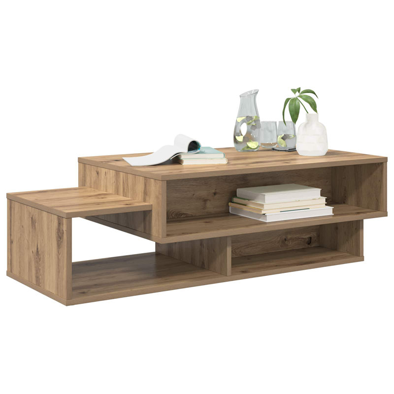 Coffee Table with Storage, Artisan Oak