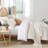 Fluffy Comforter Set 5 Pieces-Bedding Set for All Seasons Soft Comforter With Fitted Sheet, Flat Sheet, Pillow Sham, Pillowcase-117185769-117320899