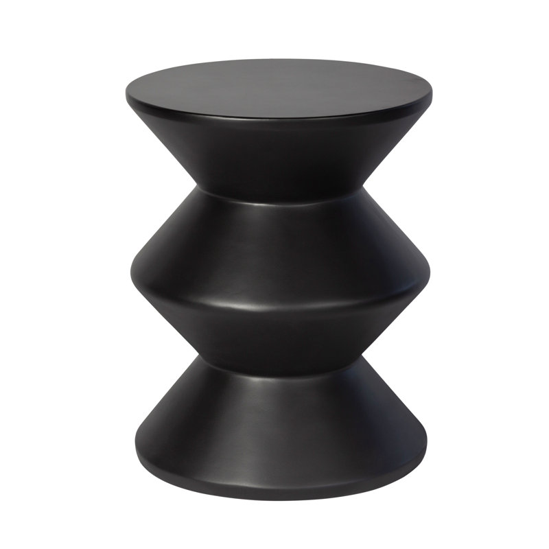 Table d'appoint Isiah, Noir