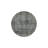 Black Geometric Patterned Washable Woven Base Rug-1461293323