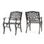Chaise avec accoudoirs Phoenix (ensemble de 2)-1103591486