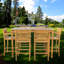 Maldives Outdoor 7 - Piece Teak Bar Height Dining Set-582609399