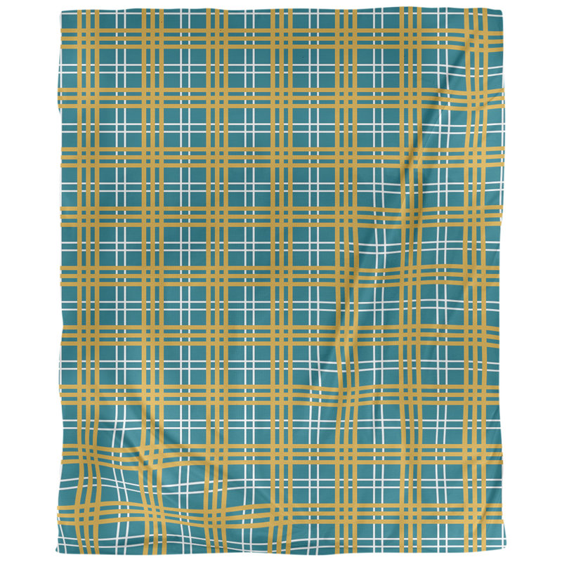 Housse de couette simple Jacksonville football Luxury, Microfibre, Housse de couette simple TG, Bleu sarcelle / blanc / or