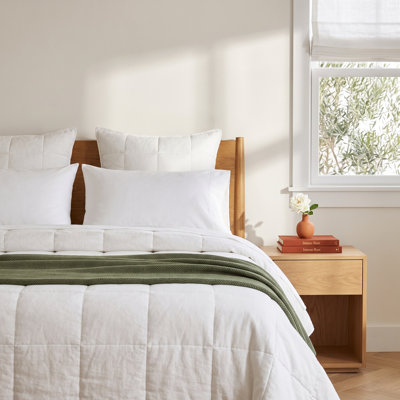 Linen Blend Quilt Set