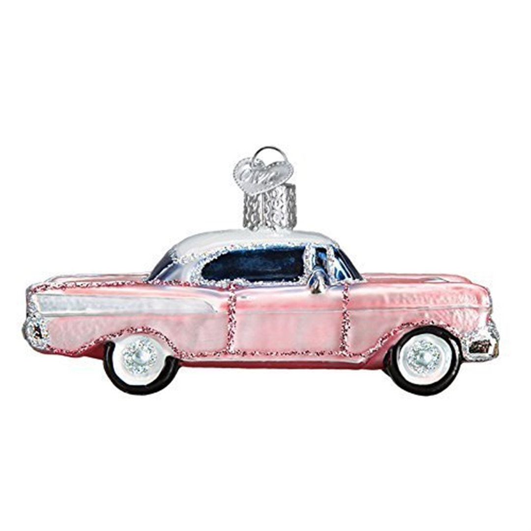 1.75'' Handmade Glass Hanging Figurine Ornament Old World Christmas