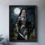 Reproduction d'art encadré noir de l'époque victorienne féminine-717861406