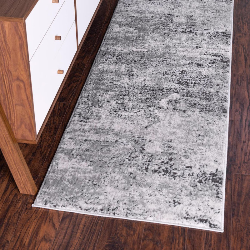 Tapis gris Petronio, Tapis de couloir 2 pi 2 po x 6 pi 1 po