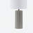 Ribbed Ceramic Table Lamp