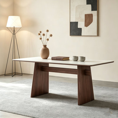Mid-Century Sintered Stone Table