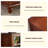 Modern cherry Solid Wood Display Stand