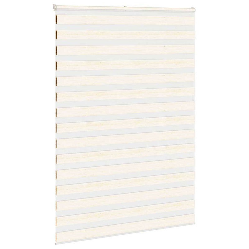George Oliver Zebra Blind Polyester, Marble Beige, 165cmW x 200cmL