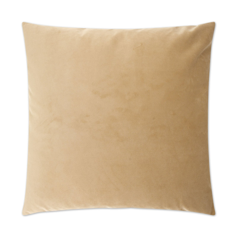 Bella Pillow Cover & Insert, Honey, Square 20"