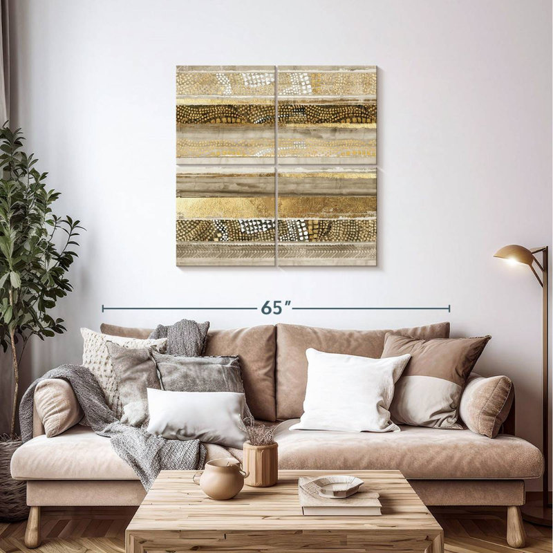 Rayures Avery Klimt, H 38 po x l 38 po