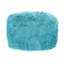 Round Tibetan Lamb Sheepskin Ottoman-950018325-950018306