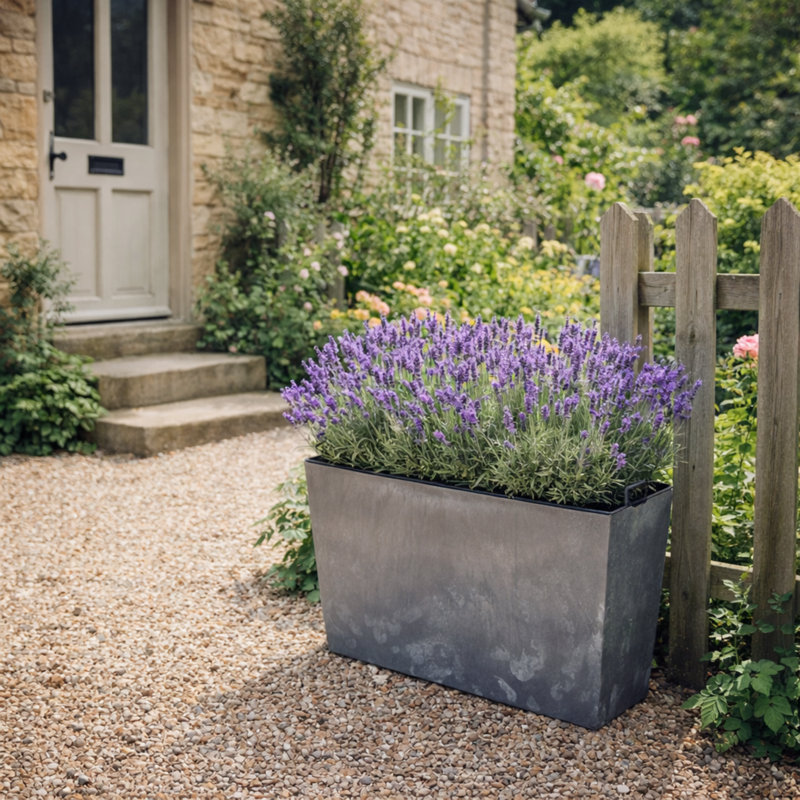 Meltham Raised Garden Bed, Grey