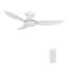Ventilateur de plafond encastré à DEL 3 pales 45 "avec télécommande et ensemble d'éclairage inclus 