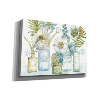 «My Greenhouse Bouquet I» par Lisa Audit, art mural sur toile
