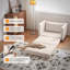 Canapé-lit en chenille 43,31 po Ruthi-1883161241