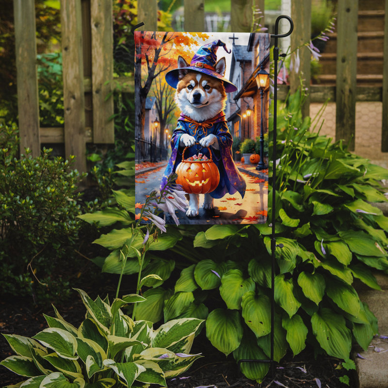 Drapeau du jardin Mastiff, Akita