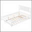 Lit plateforme tapissier avec lit gigogne et deux tiroirs pour un rangement et un confort accrus