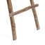 Porte-serviettes autoportant rustique en bois massif 59,1 po H 4 Rung
