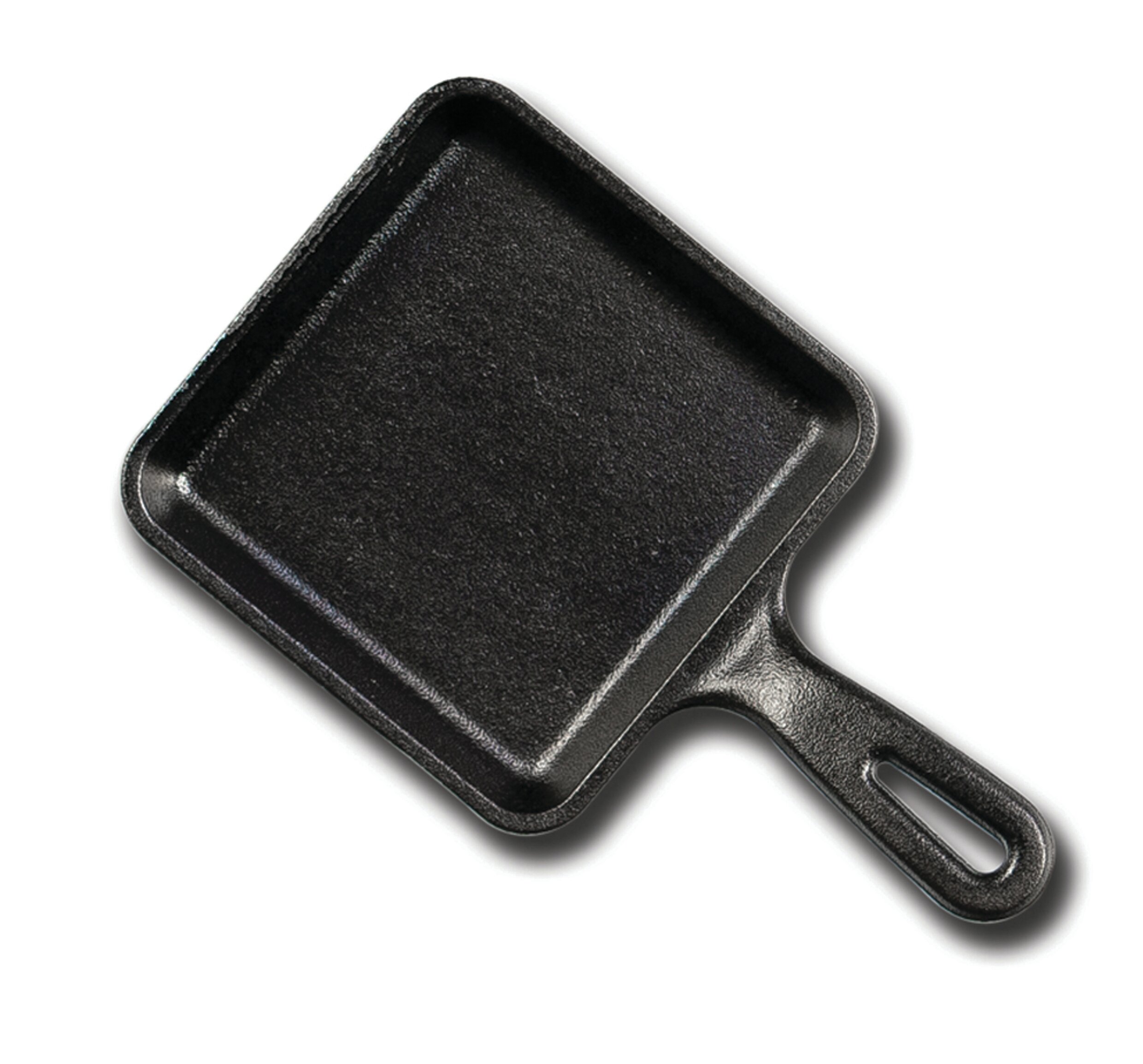 Lodge Logic Mini Square Skillet, L5WS3 Cast Iron Cooking 5 inch