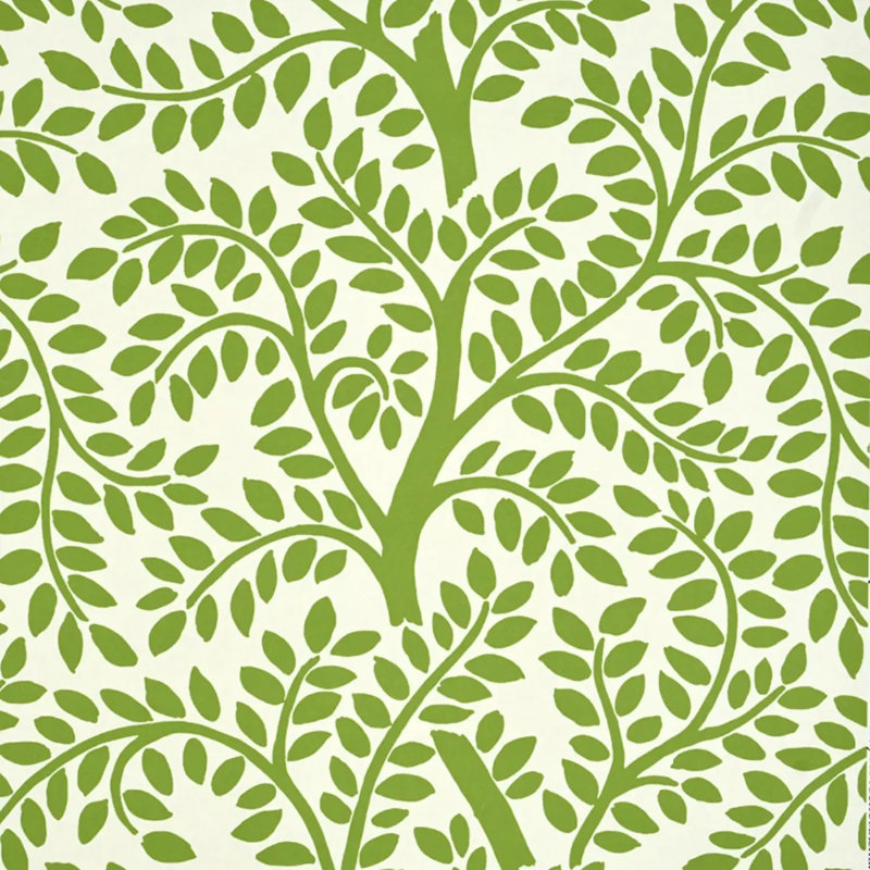 Temple Garden Ii Wallpaper, Green