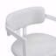 Ensemble de 2 chaises de salle à manger, chaises de salle à manger rembourrées, fauteuils en tissu avec structure en métal beige-479985171