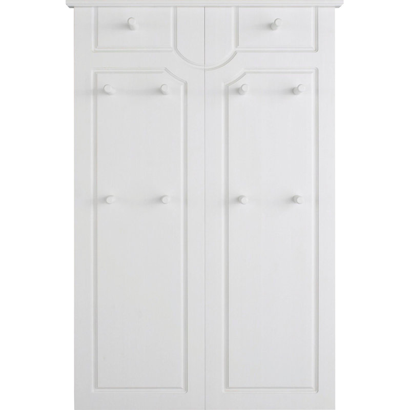 Barwick 81cm Wall Mounted Clothes Rack