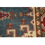 Geometric Viss Indian Area Rug 6x9