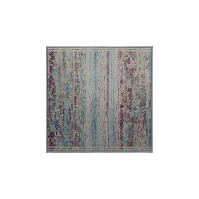 Machine Washable Gray Area Rug