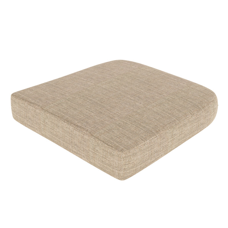 Dining ChairSeat Pad Replacement Cushion – 19L x 19W x 2.5D, Cast Ash Sunbrella® Plainweave