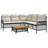 Bay Isle Home? 2 Piece Patio Sofa Set With Cushions Poly Rattan-1058401096-1058401100