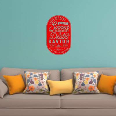 Text & Numbers Non-Wall Damaging Wall Decal
