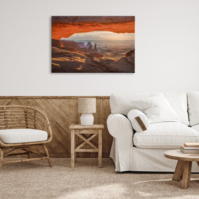  «Under Canyon Rocks View», art mural par Marty Hulsebos, H 24 po x l 36 po