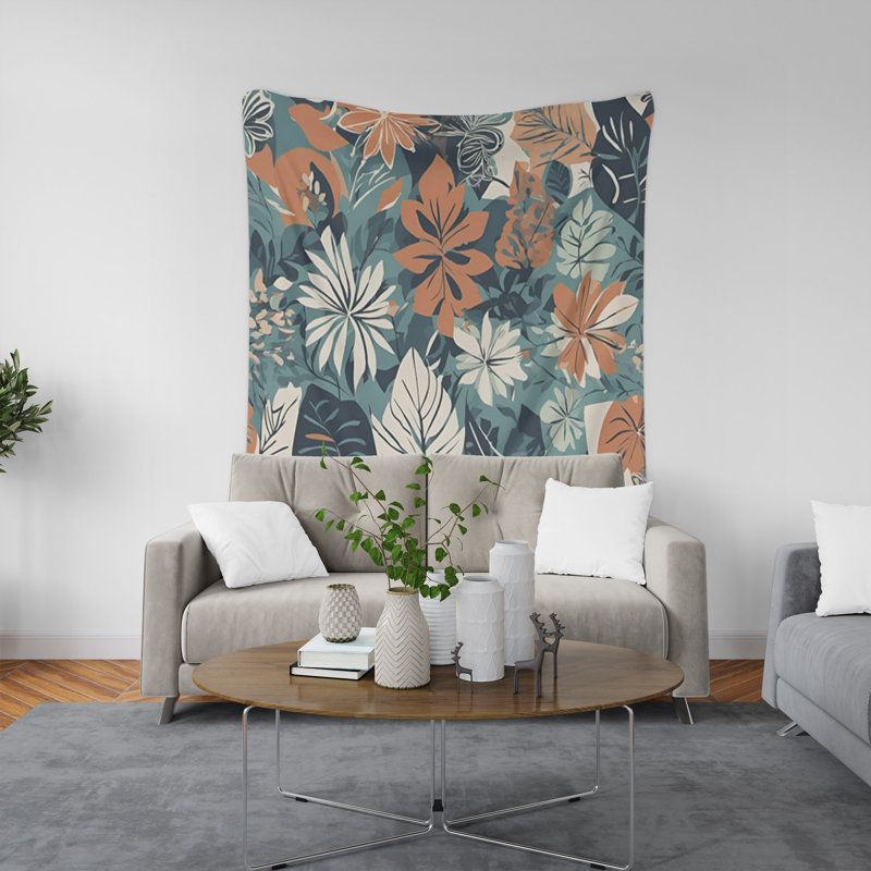 Tapisserie murale, H 80 po x l 68 po