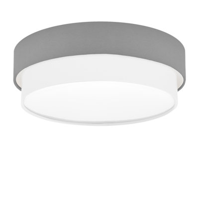 Elanaz Fabric Flush Mount