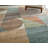 Roy Modern Color Block, Ivory/Brown/Blue Area Rug-1386929101