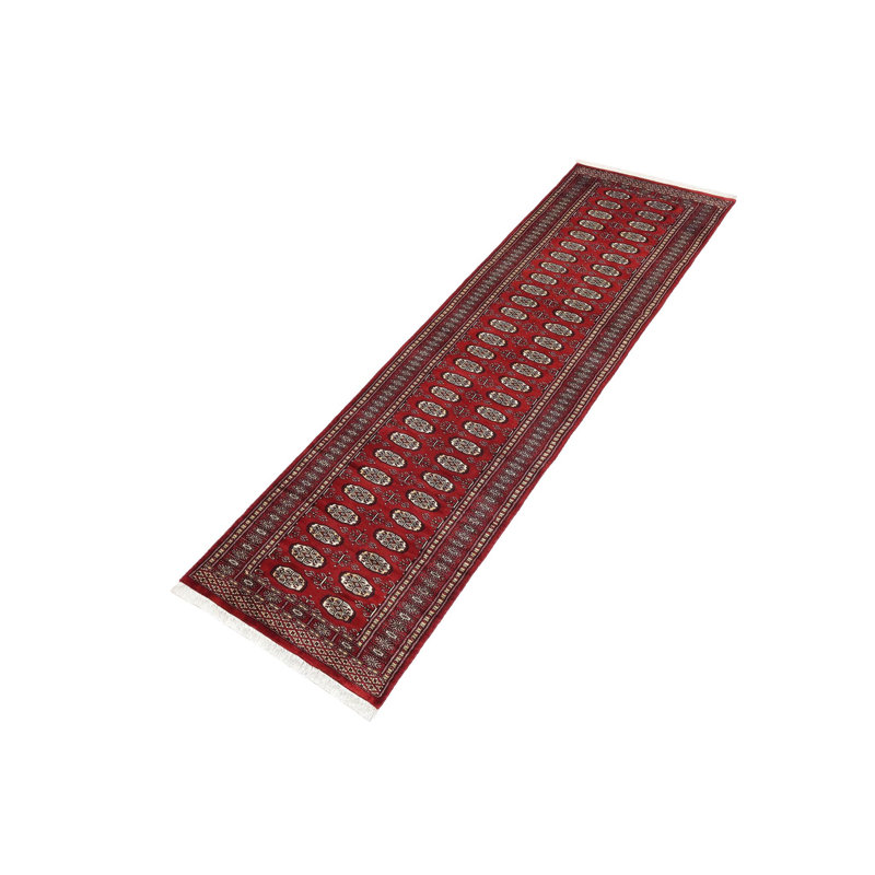 Tapis de couloir unique rouge 2 pi 7 po x 11 pi Righley