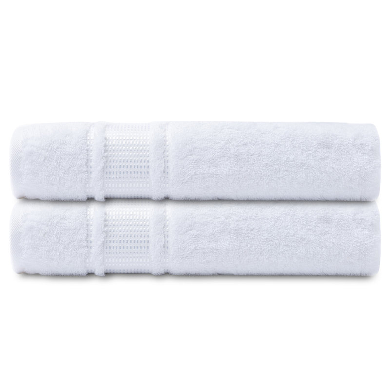 Turkish Cotton Hand Towels, White