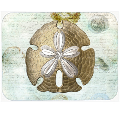 Caroline's Treasures Sand Dollar Glass Cutting Board