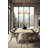 Parker 8 Light Chandelier in Rubbed Brass