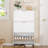 Shoe Cabinet with 3 Flaps, Shoe Rack, Shoe Cabinet, Slim, Adjustable, Shoe Storage, 18-24 Pairs, Large Capacity for Entrance, Hallway, Wardrobe, 9.45 x 29.92 x 54.33 in, White