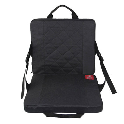 Gradateur portatif pliable noir pour l'extérieur