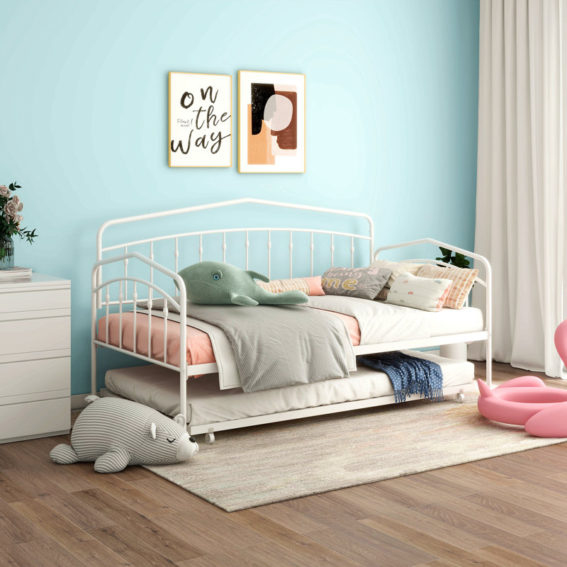 Lit de jour simple avec lit gigogne Fox