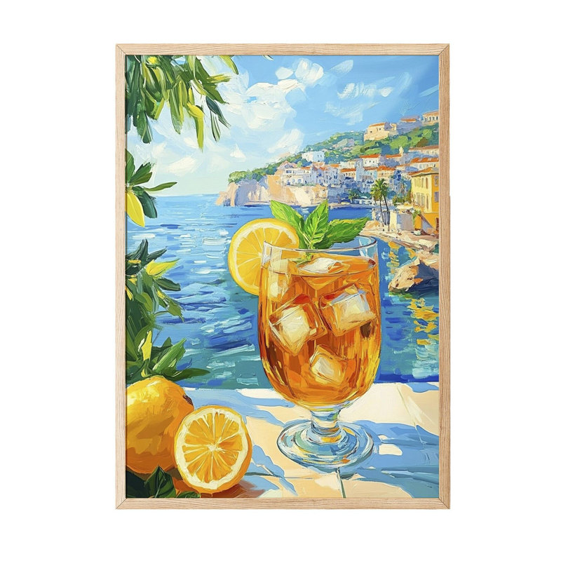 Peinture décorative encadrée