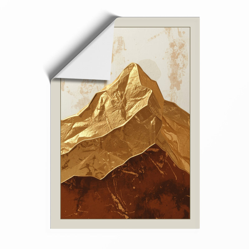 Golden Peak Rustic - Print, Unframed, A1 - 84.1 x 59.4 cm
